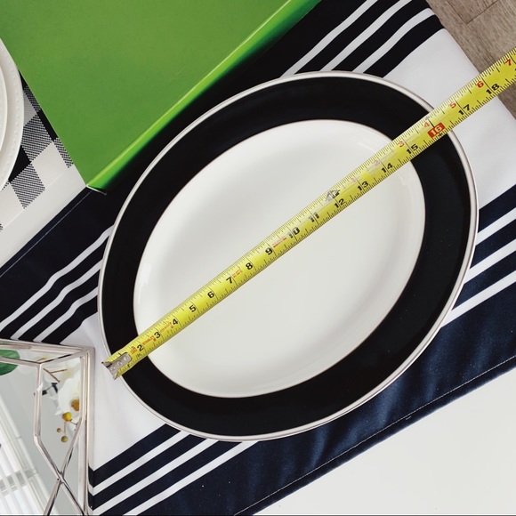 Kate Spade New York Sadie Street Black Platter - Picture 5 of 12